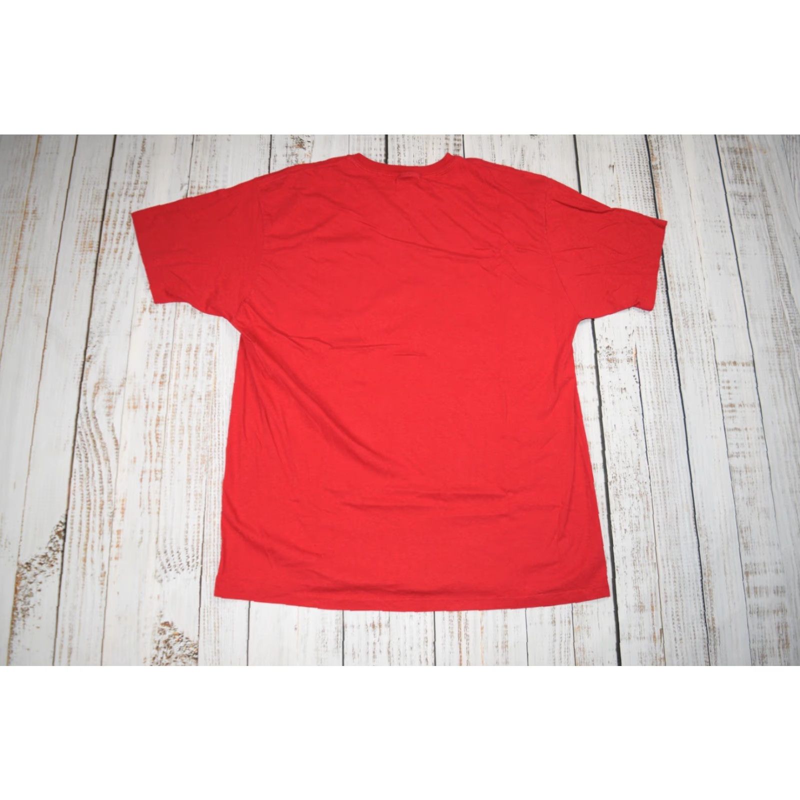 Polo Ralph Lauren VINTAGE Polo Ralph Lauren T-Shirt 90s Red XL Selvedge Pocket Crew Neck Mens Size US XL / EU 56 / 4 - 5 Thumbnail