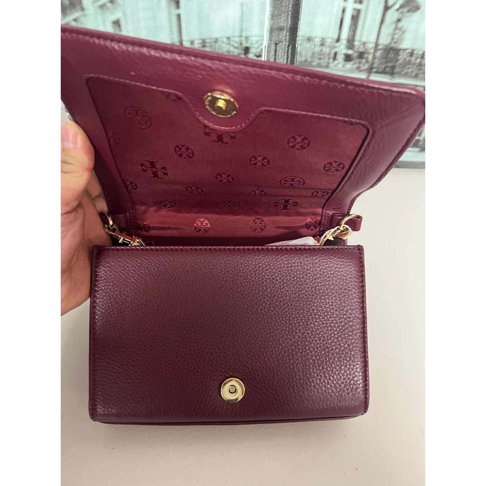 Tory Burch Tory Burch 34801 Women Bryant Quilted Crossbody Size ONE SIZE - 4 Thumbnail