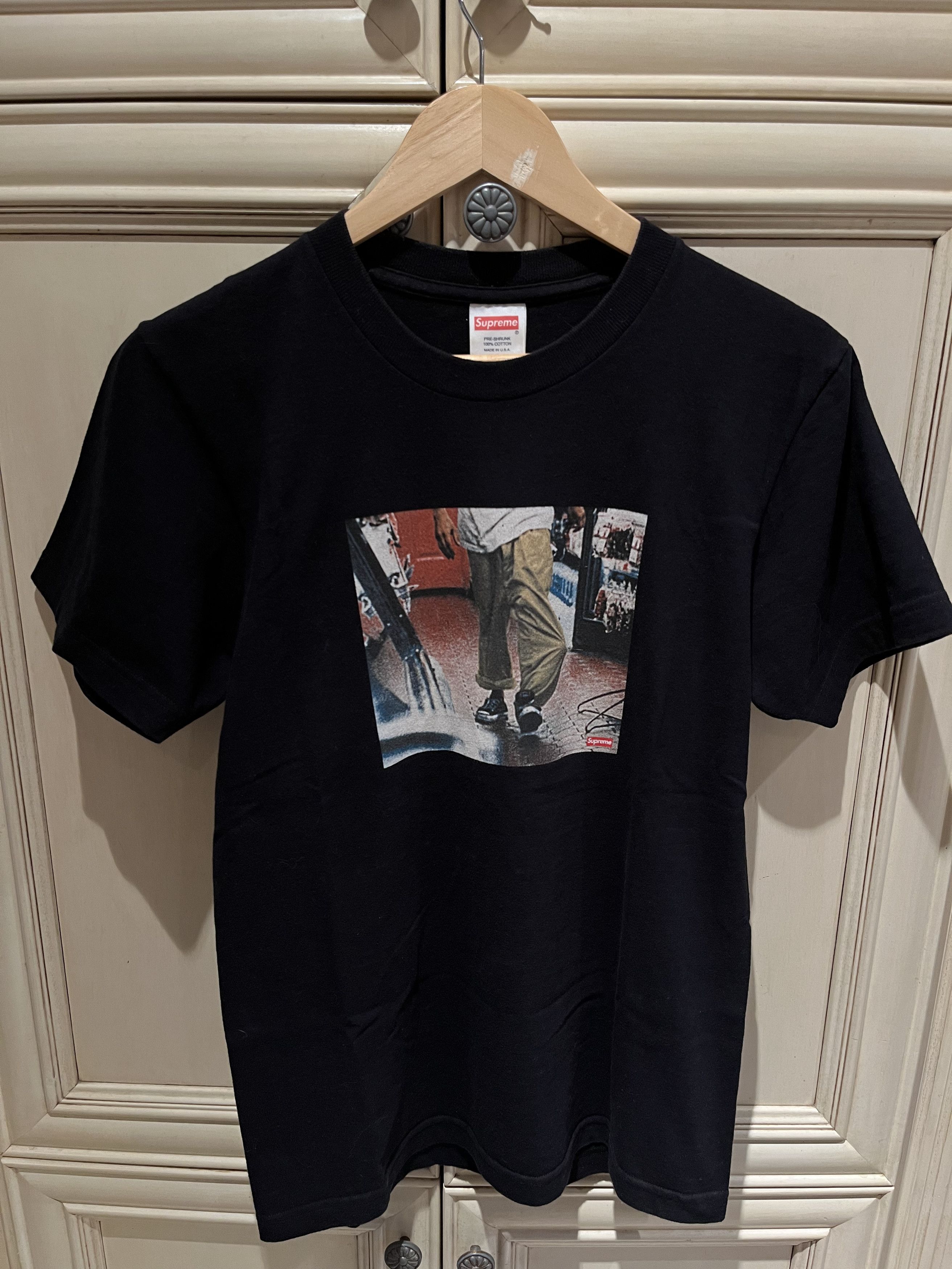 Supreme Supreme x Kids x Larry Clark 40oz Tee Black SS/15 | Grailed