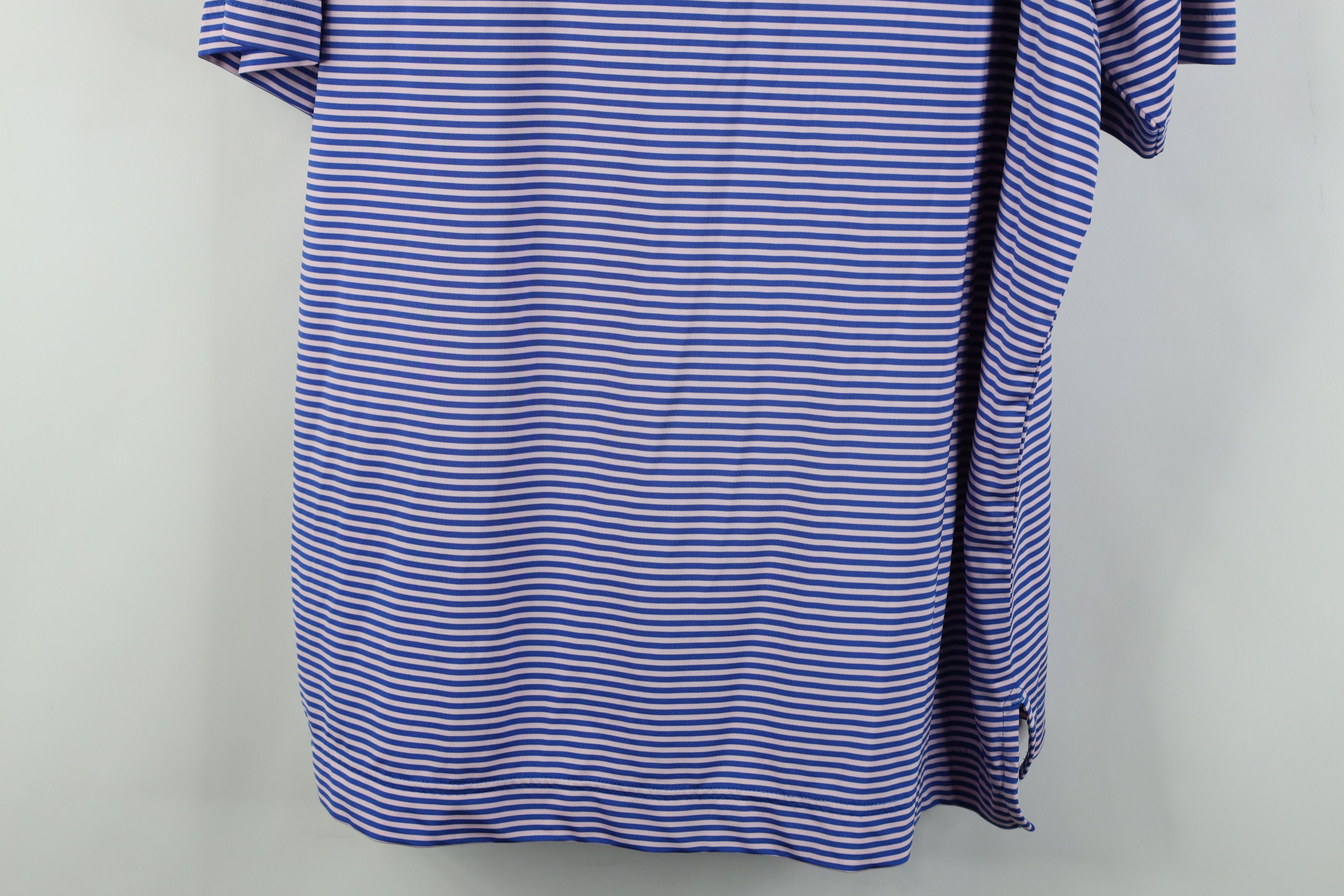 Footjoy FootJoy Stretch Striped Color Block Collared Golf Polo Shirt Size US L / EU 52-54 / 3 - 13 Thumbnail