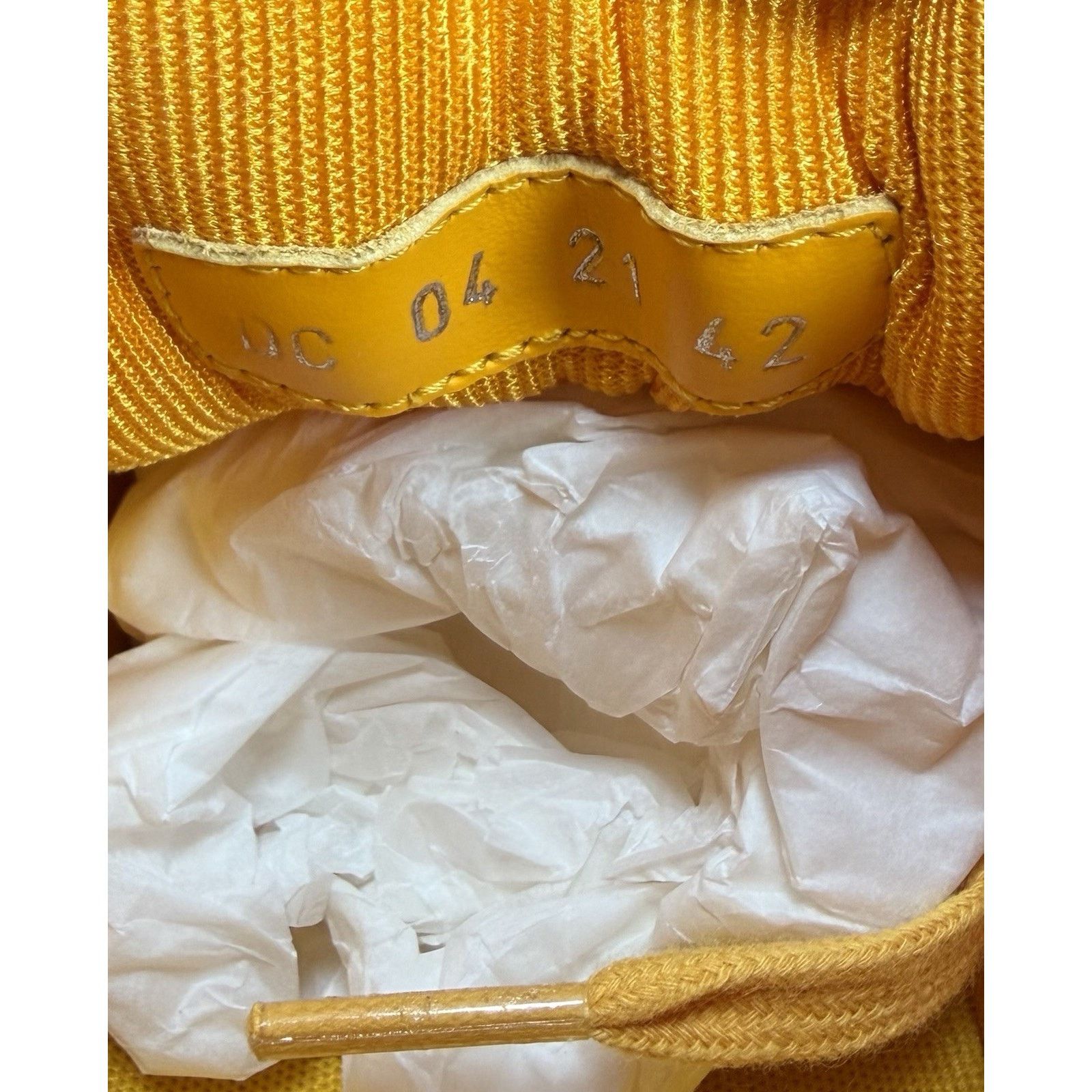 Dior Size 42EU/9US - Dior B27 World Tour Yellow NEW/RETAIL $1.4K! Size US 9 / EU 42 - 8 Thumbnail