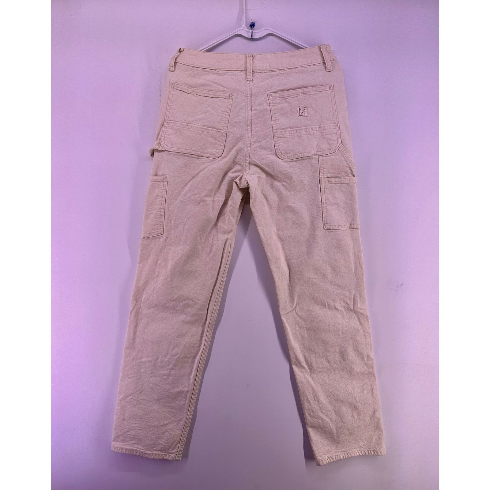 American Eagle Outfitters American Eagle Beige Tan Carpenter Double Knee Size 29/30 Size US 29 - 7 Thumbnail