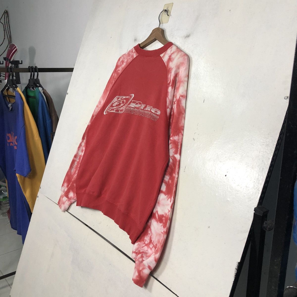 Japanese Brand 📌Vintage Hawaii Piko Acid Wash Design Long Sleeve Size US L / EU 52-54 / 3 - 12 Thumbnail