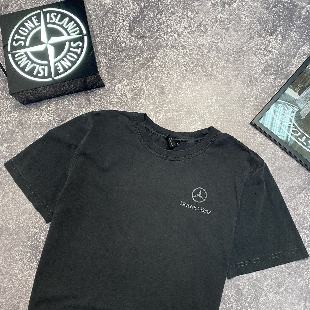 Mercedes-Benz Vintage Mercedes Benz C-Klasse Big Logo faded tee Size US S / EU 44-46 / 1 - 3 Thumbnail