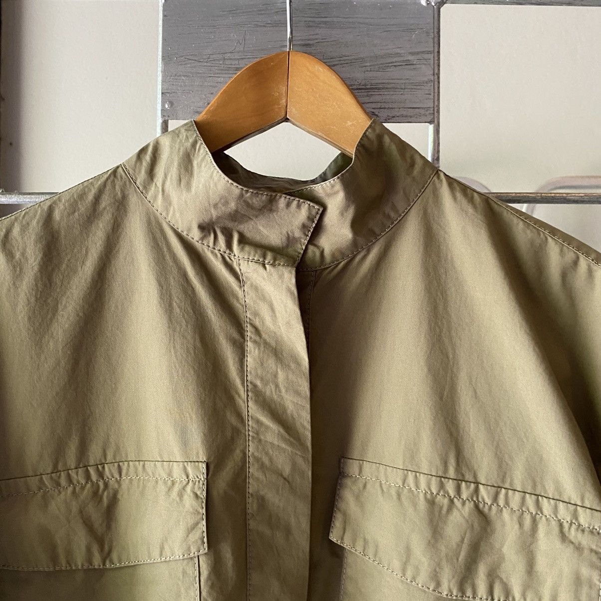 Paul Smith Paul Smith Khaki Mandarin Collar Utility Shirt Size XS / US 0-2 / IT 36-38 - 3 Thumbnail