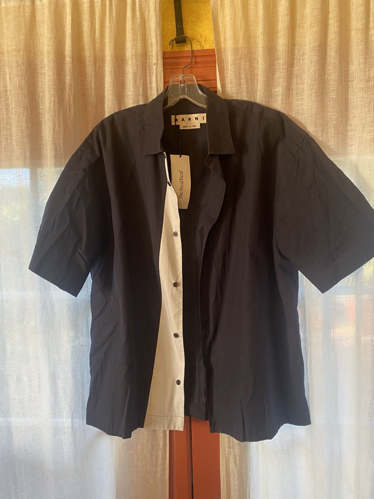 Designer × Marni marni pattern short sleeve button up Size US L / EU 52-54 / 3 - 1 Thumbnail