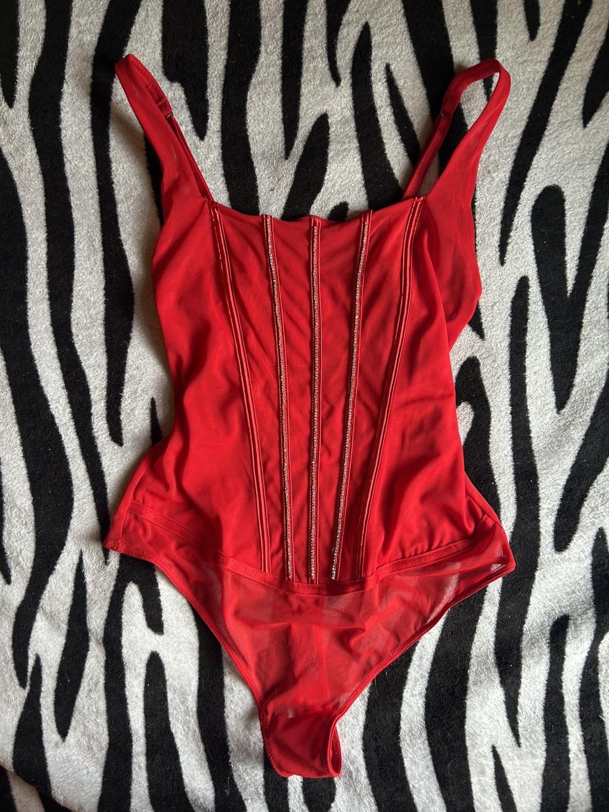 Target Basics Bedazzled Red target bodysuit Size S / US 4 / IT 40 - 1 Preview