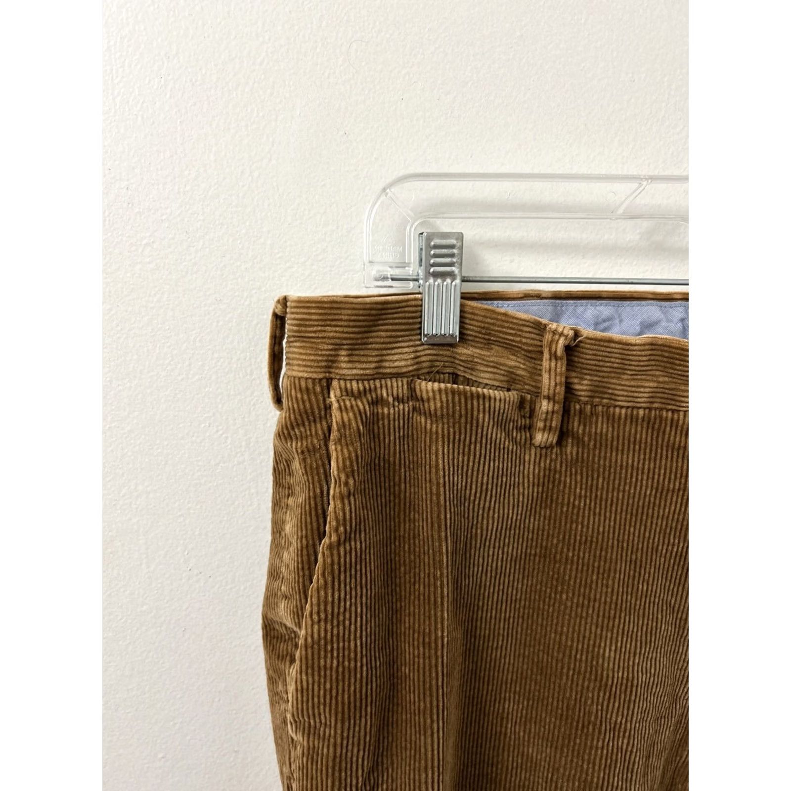 Polo Ralph Lauren Polo Ralph Lauren Corduroy Pants Mens 36x30 Brown Classic Fit YKK Size US M / EU 48-50 / 2 - 4 Thumbnail