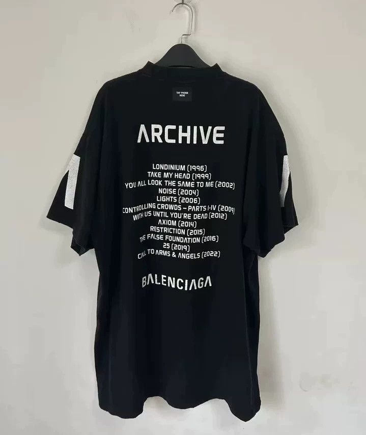 Balenciaga Balenciaga Music Short Sleeve T Size US M / EU 48-50 / 2 - 2 Thumbnail