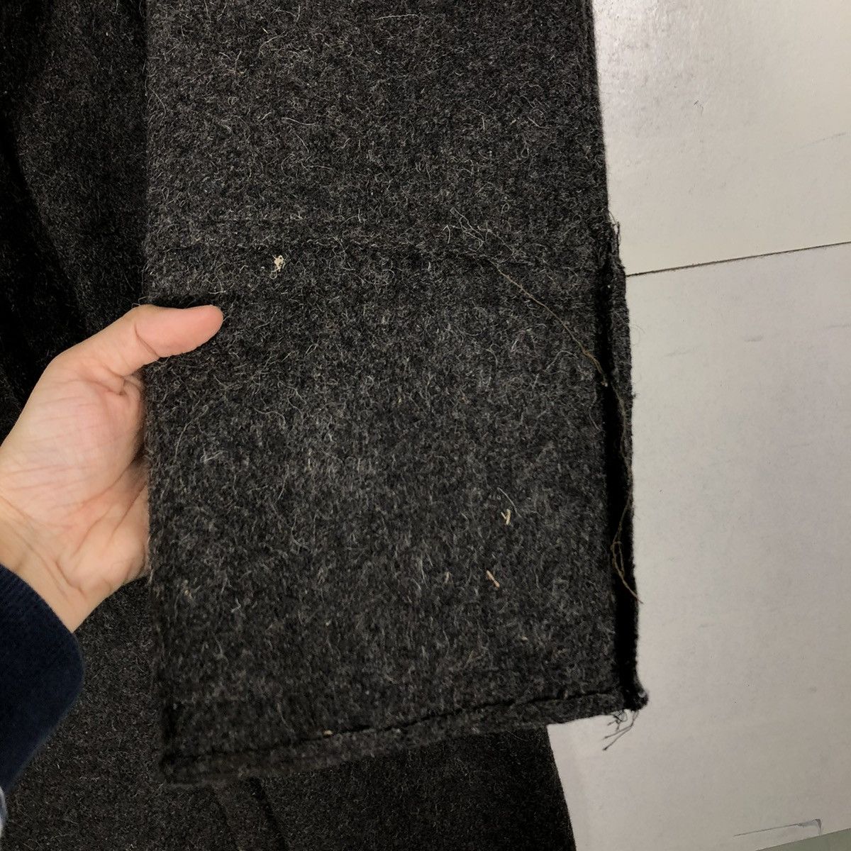 Vintage 🔥TRUE VINTAGE 1940’s LONG JACKET WOOL CANADIAN MILITARY Size US M / EU 48-50 / 2 - 16 Thumbnail