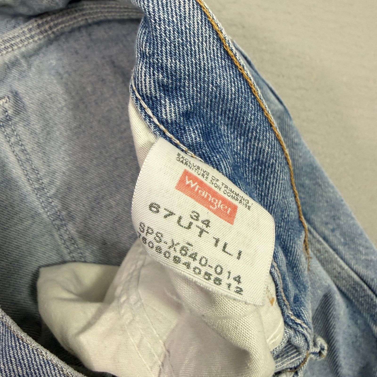 Wrangler Vintage Wrangler Jean Shorts Men's 34 Blue 10" Inseam Jorts Size US 34 / EU 50 - 4 Thumbnail