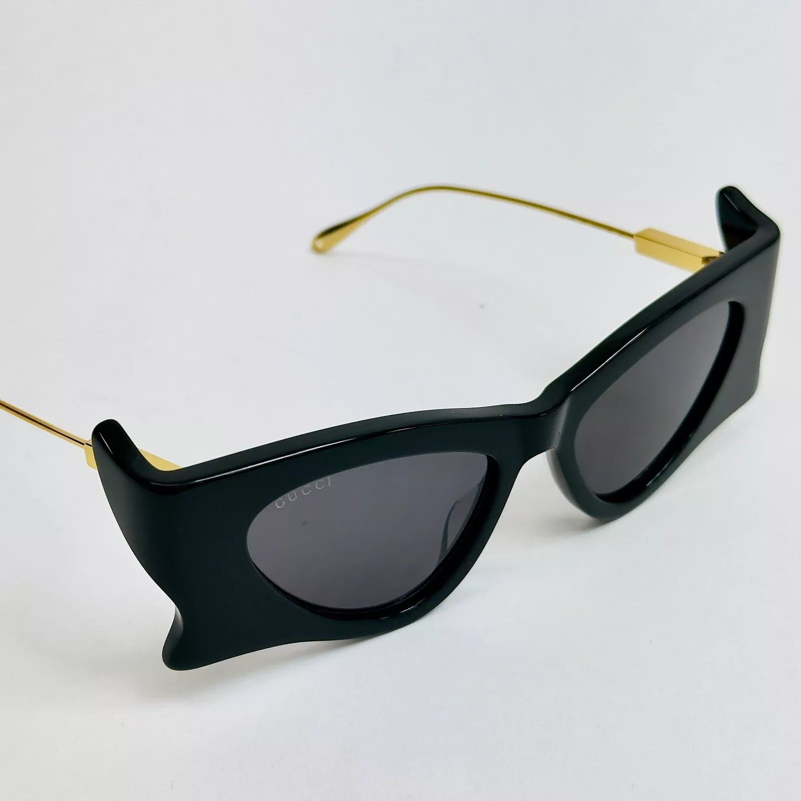 Gucci GUCCI 1328 Black Designer Rectangular Mask Gg1328S 001 Size ONE SIZE - 3 Thumbnail