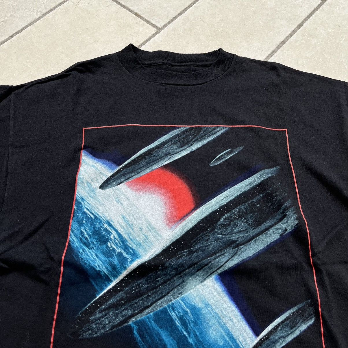 Vintage Vintage 1996 Independence Day movie promo tee XL Size US XL / EU 56 / 4 - 4 Thumbnail