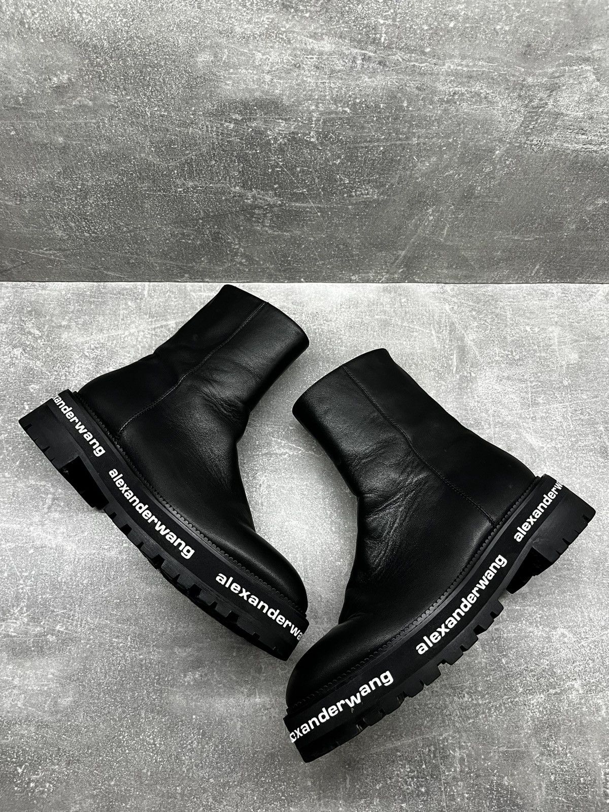 Alexander Wang × Japanese Brand ALEXANDER WANG - SANFORD ANKLE BOOT Size US 8 / IT 38 - 2 Thumbnail