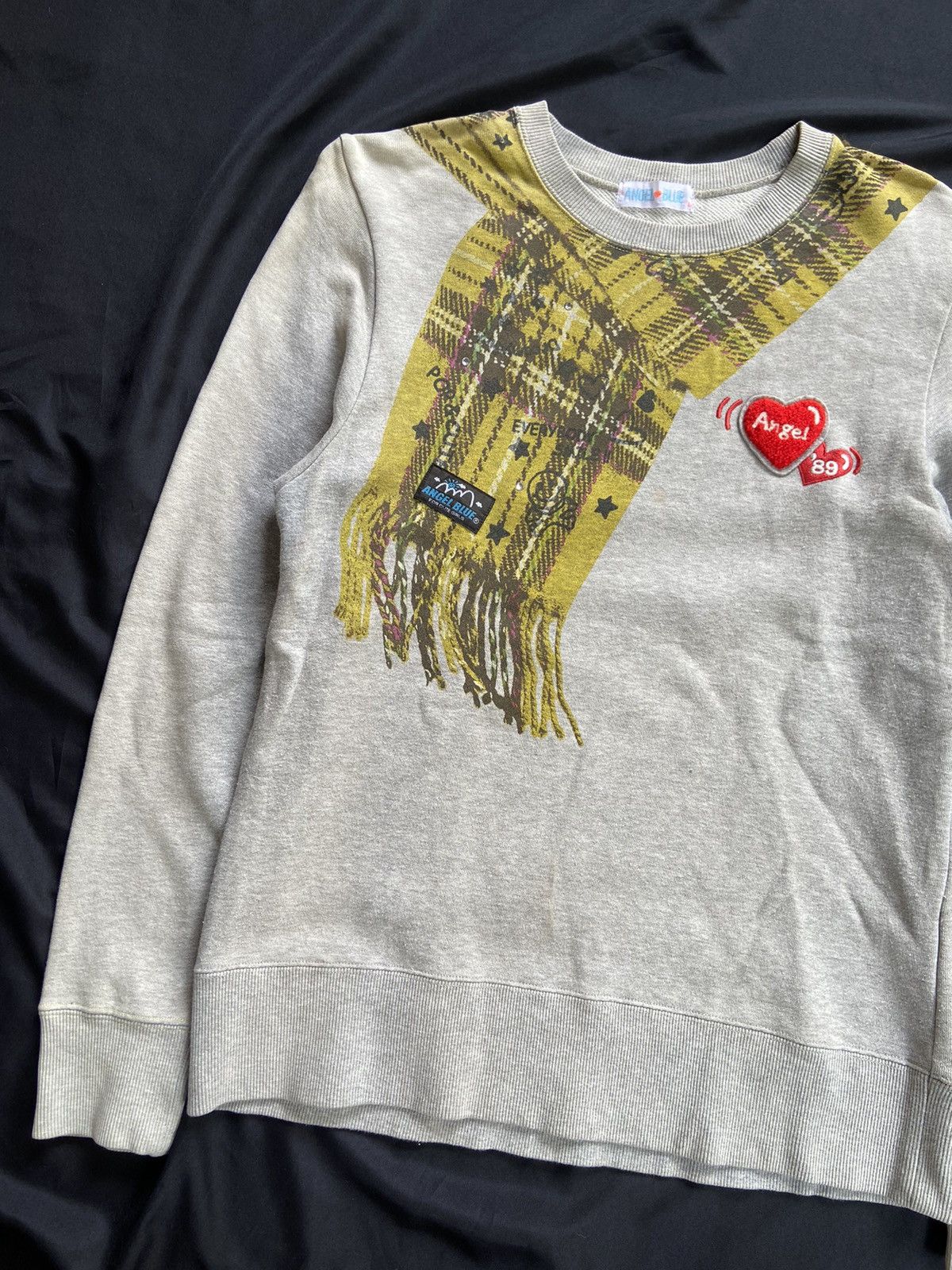 Angel Blue I LOVE AB ANGEL BLUE 89 SUN FADED SWEATSHIRT Size US S / EU 44-46 / 1 - 3 Thumbnail