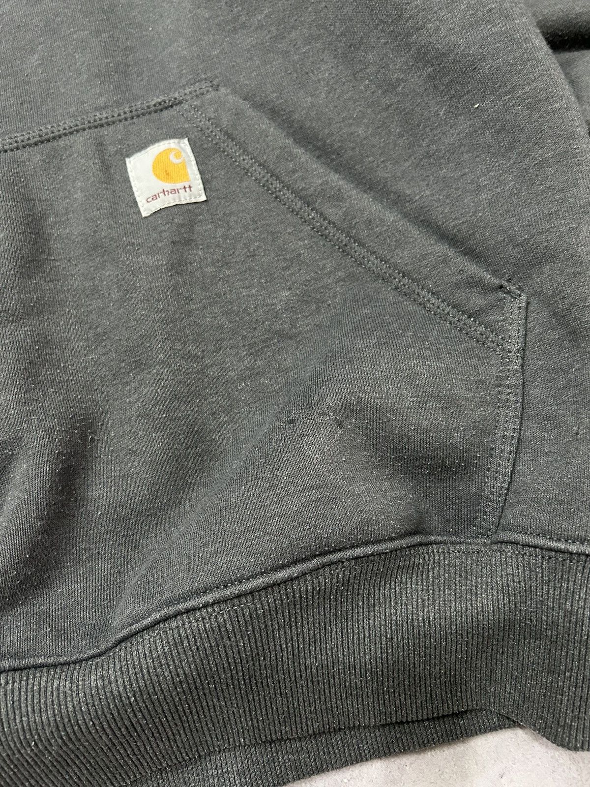 Carhartt × Carhartt Wip × Vintage Vintage Y2K Sage Carhartt Hoodie Size US M / EU 48-50 / 2 - 8 Thumbnail