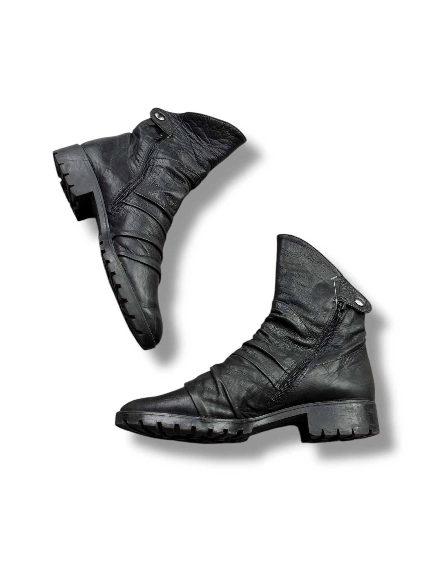 Other Y2K Leather Boots(V333) Size US 9 / IT 39 - 2 Thumbnail
