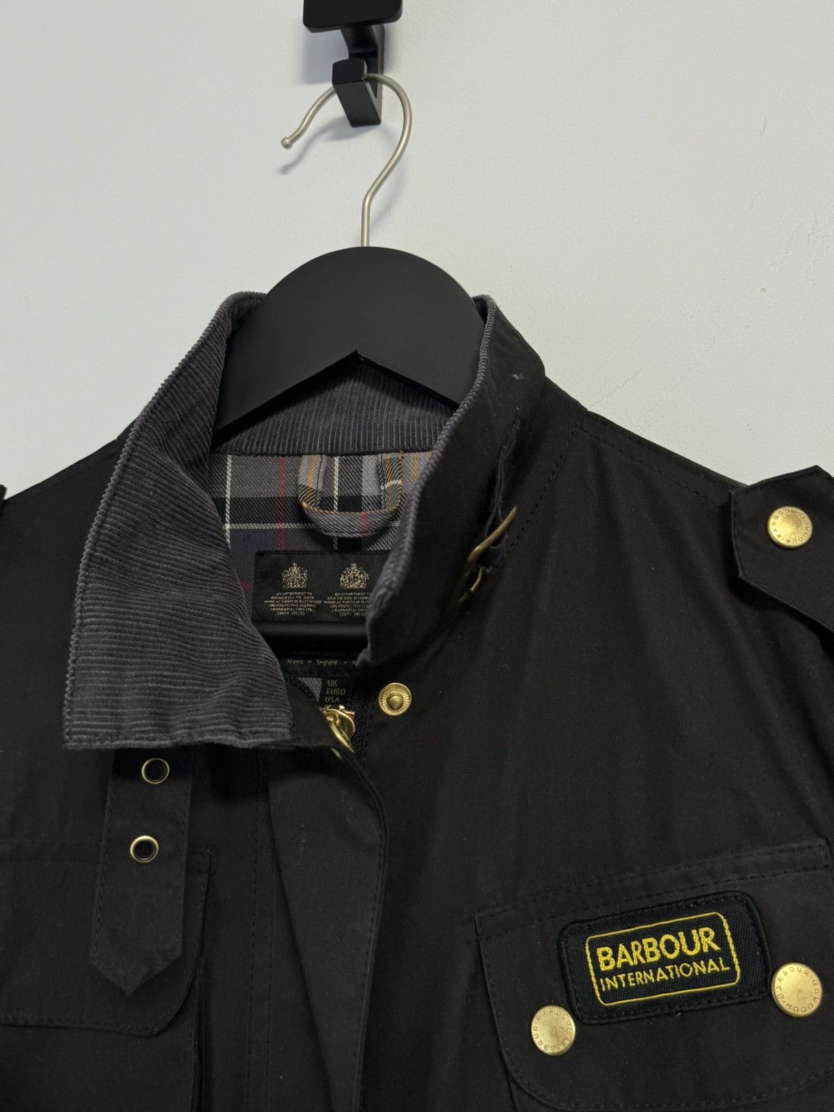 Barbour Barbour International L1925 Wax Made In England Motorcycle Size XL / US 12-14 / IT 48-50 - 8 Thumbnail