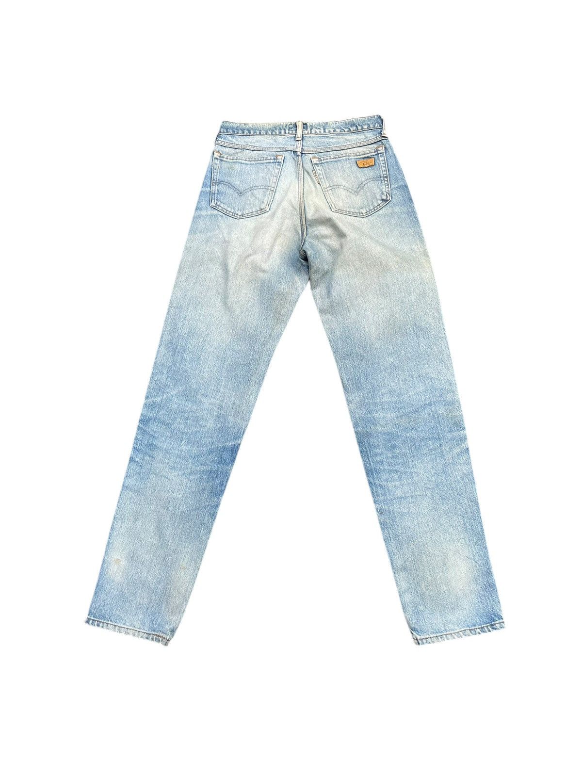 Levi's Vintage 1992 Levi’s 636 E Faded Distresed Size US 29 - 6 Thumbnail