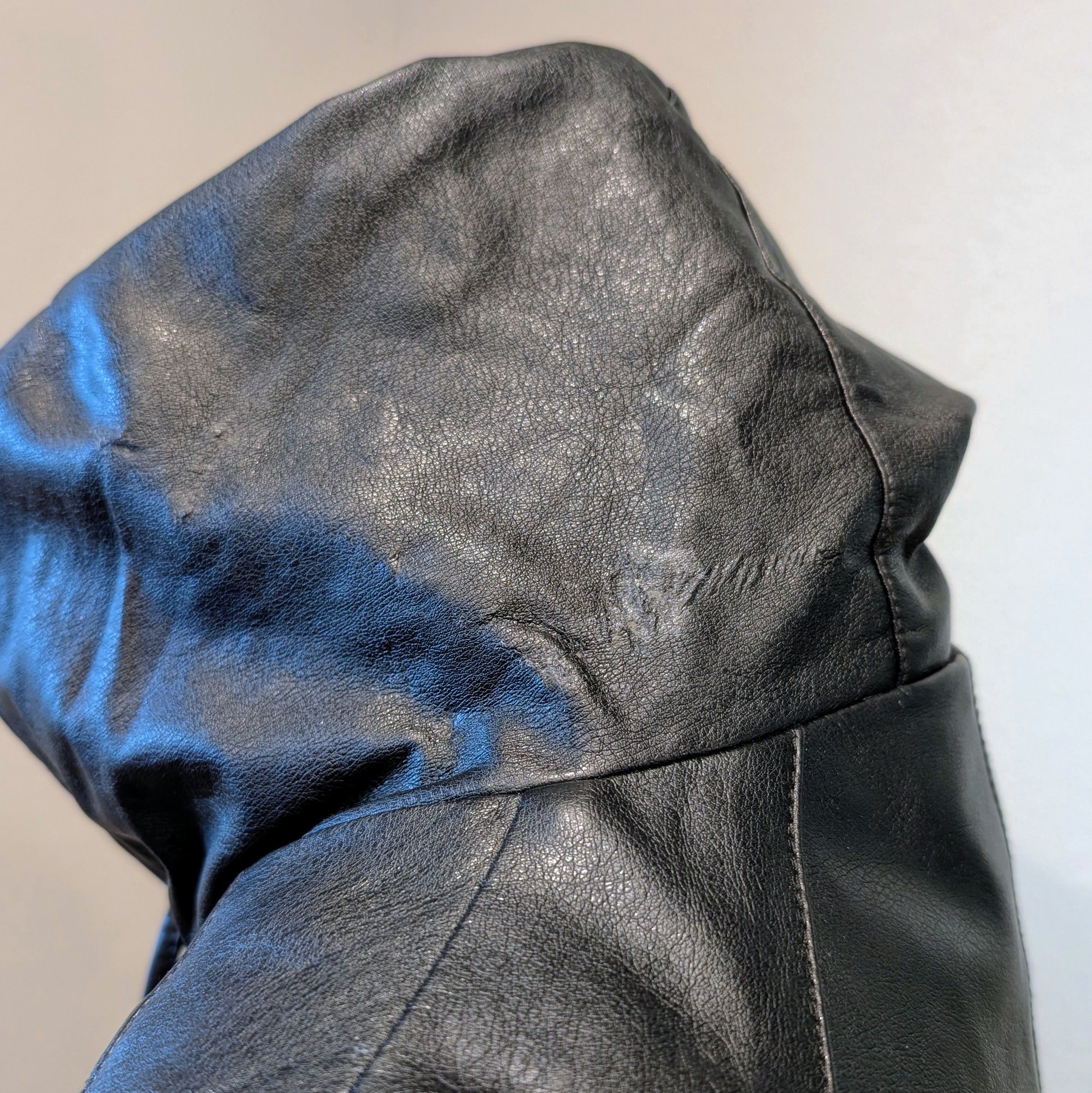 Guess Guess Faux Leather Hooded Motorcycle Jacket Women's Size XL Size XL / US 12-14 / IT 48-50 - 13 Thumbnail