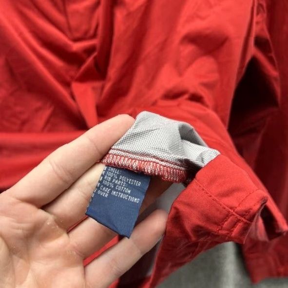 Ralph Lauren VINTAGE Ralph Lauren Jacket Men Medium Anorak Red Half Zip Golf Golfer Polyester Vtg Size US M / EU 48-50 / 2 - 7 Thumbnail