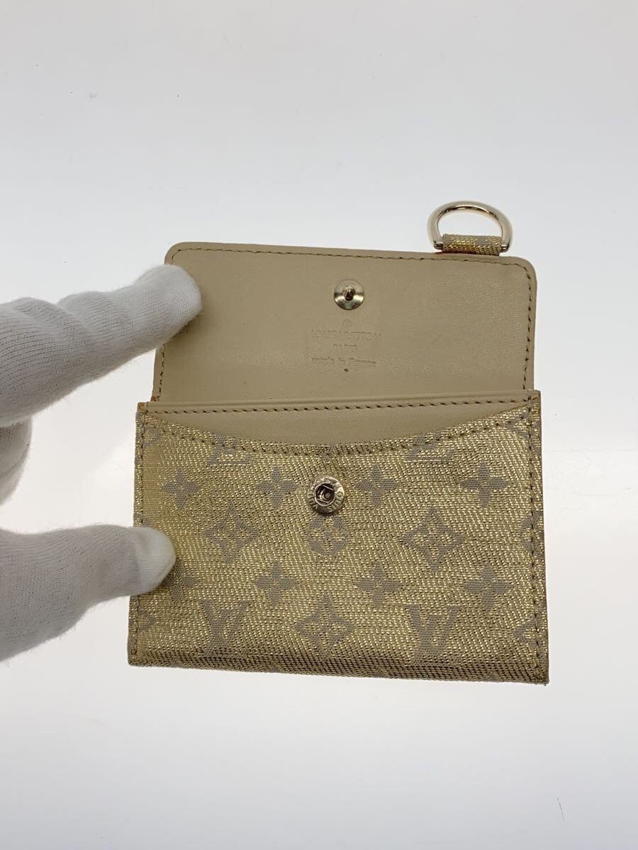 Louis Vuitton Louis Vuitton Monogram Shine Porte Monnaie Canvas Gold Size ONE SIZE - 4 Thumbnail