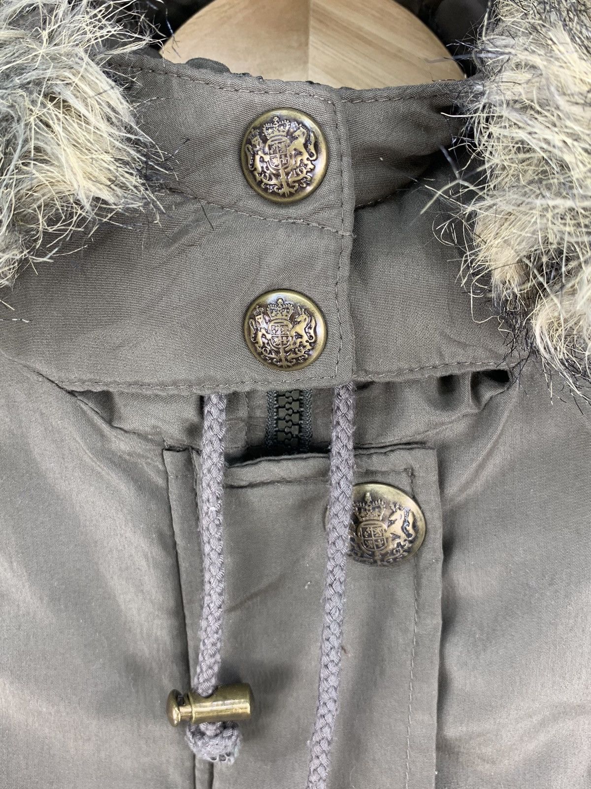Japanese Brand Faux Fur Hoodie Fashion Parka Jacket Size US XS / EU 42 / 0 - 4 Thumbnail