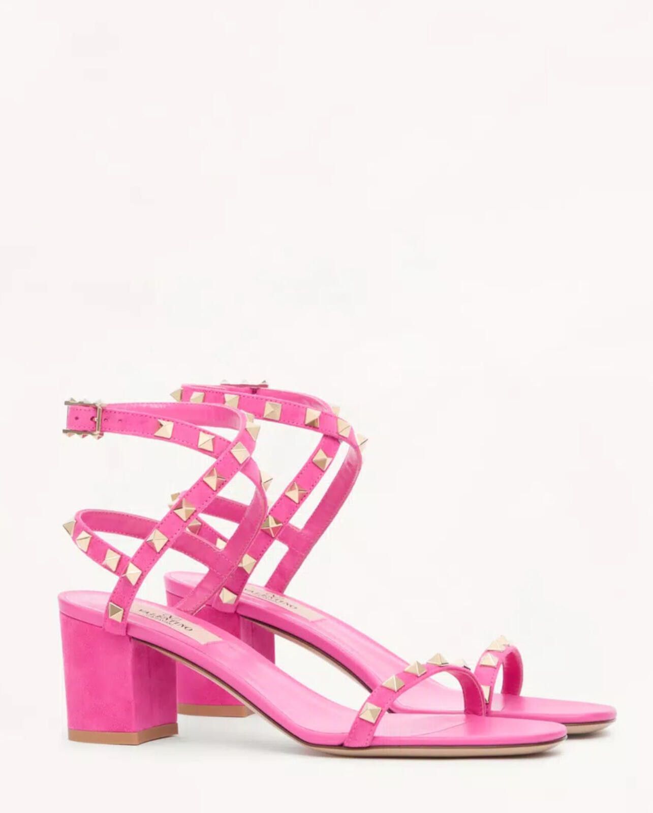 Other Valentino Rockstud Strapped Sandal Size US 7.5 / IT 37.5 - 2 Thumbnail