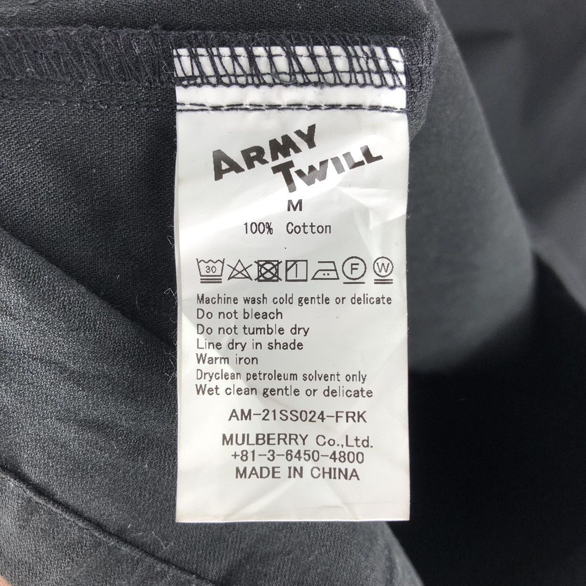 Mulberry Vintage Vest Multi Pocket Army Twill Sanforized by Mulberry Size US XL / EU 56 / 4 - 12 Thumbnail