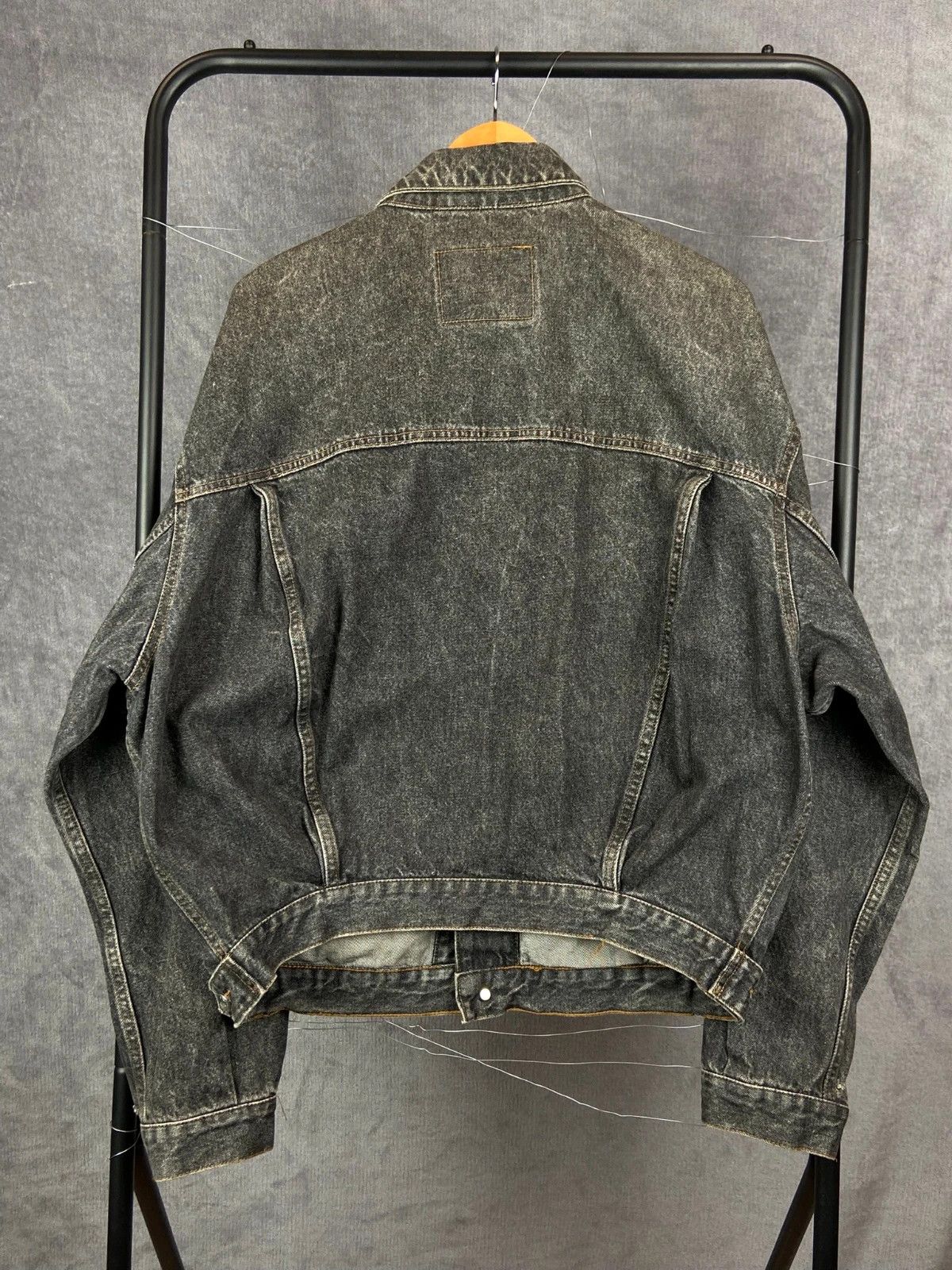 Diesel Diesel grey vintage denim jacket washed L Size L / US 10 / IT 46 - 4 Thumbnail