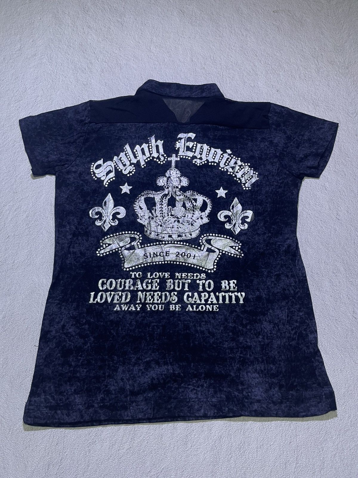 Japanese Brand Y2K SYLPH EGOISM long sleeve tshirt Size M / US 6-8 / IT 42-44 - 1 Thumbnail