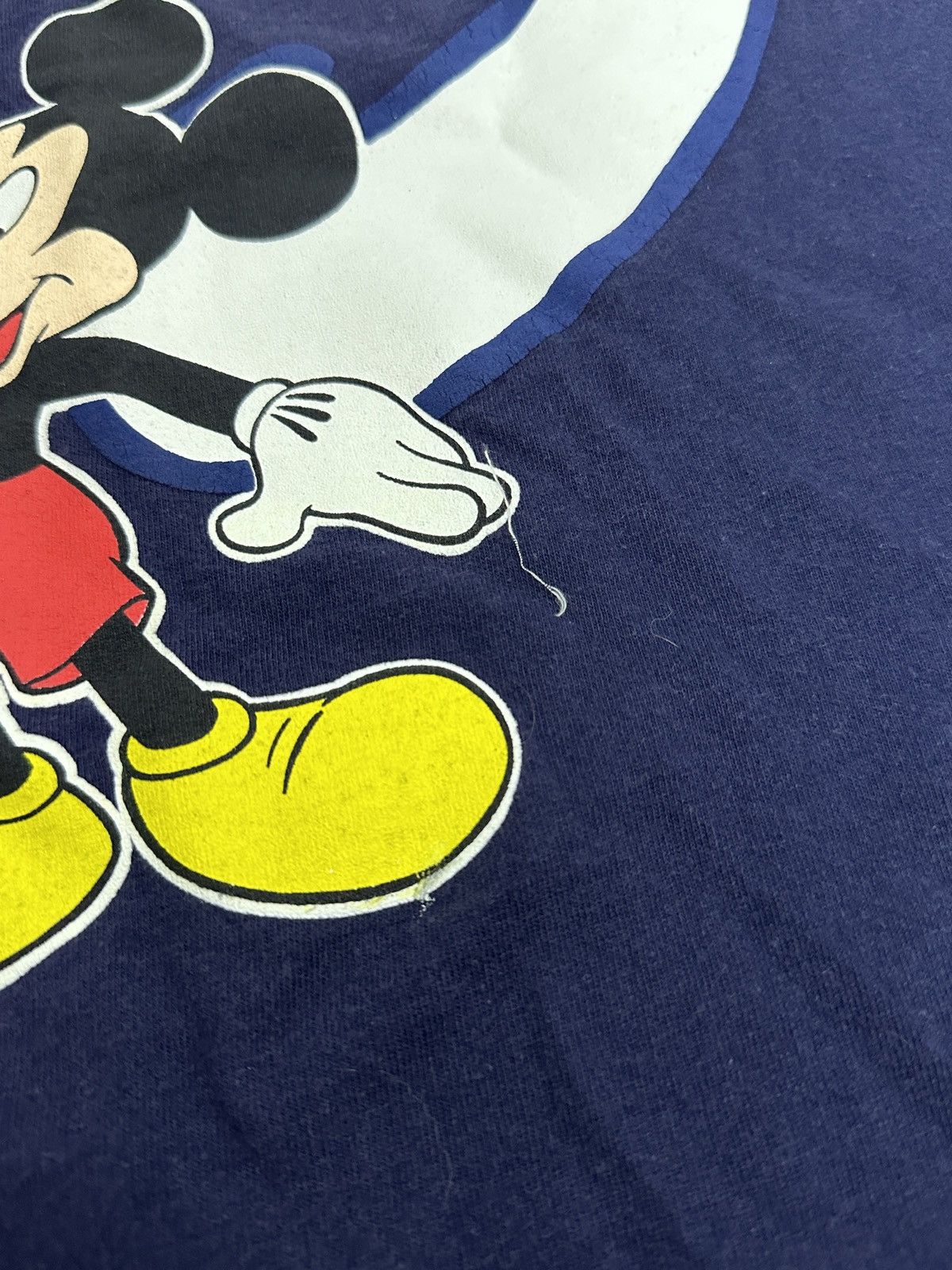 Disney × Vintage Vintage Disney World Mickey 1995 T-shirt Blue M Size Size US M / EU 48-50 / 2 - 8 Thumbnail