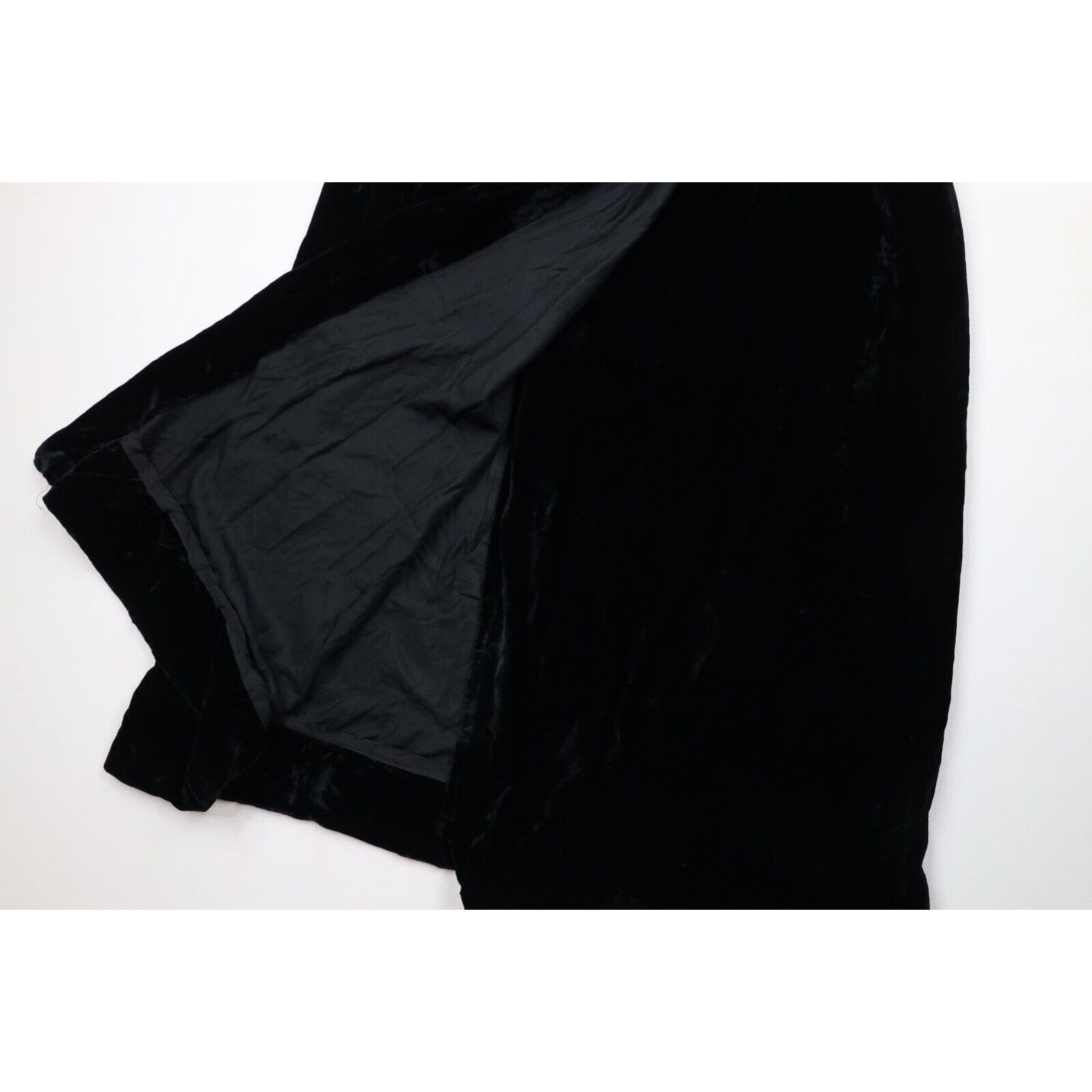 Vintage Vintage 50s 60s Streetwear Velvet Velour Full Length Skirt Size 28" / US 6 / IT 42 - 5 Thumbnail