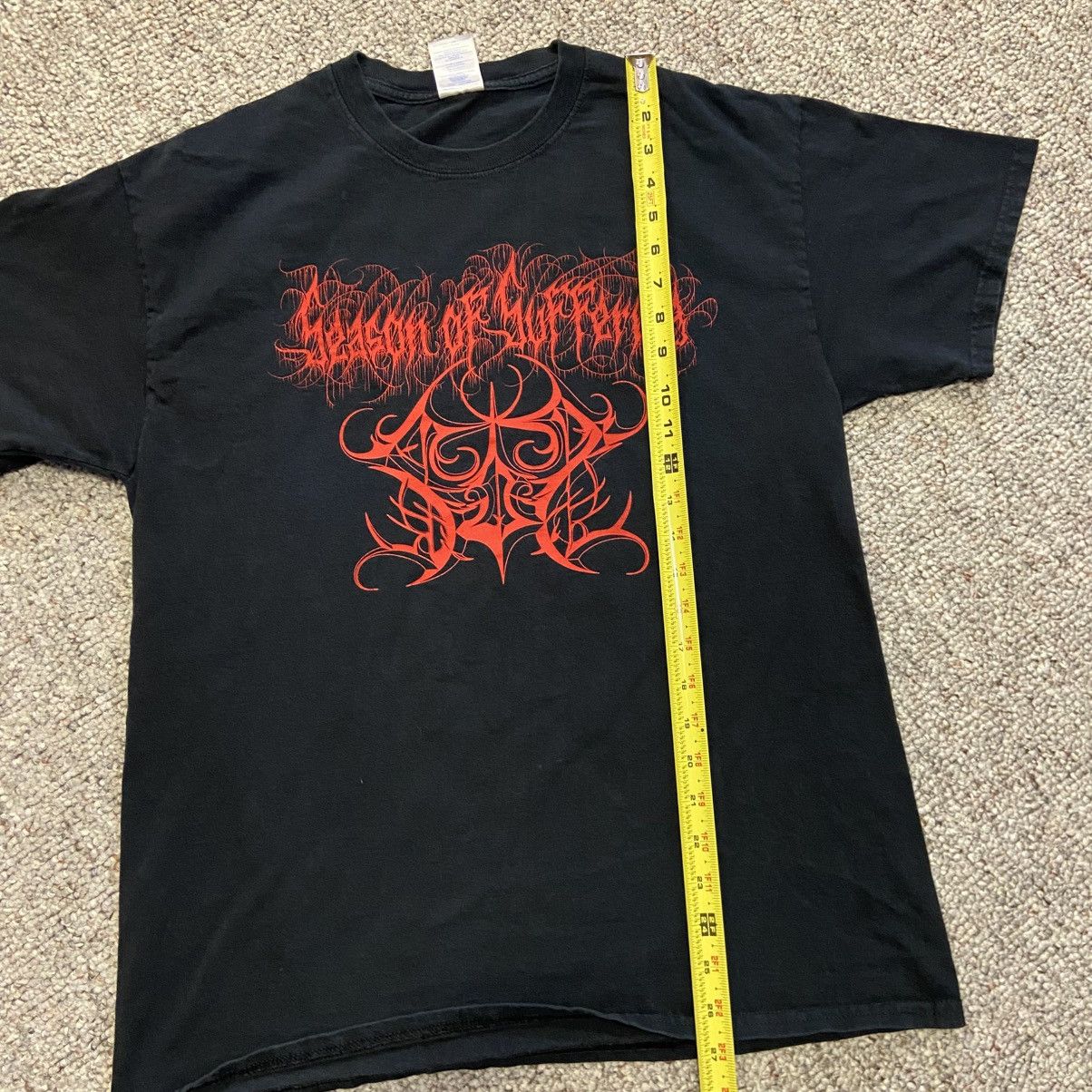 Band Tees Season of Suffering death metal band t shirt Size US L / EU 52-54 / 3 - 4 Thumbnail