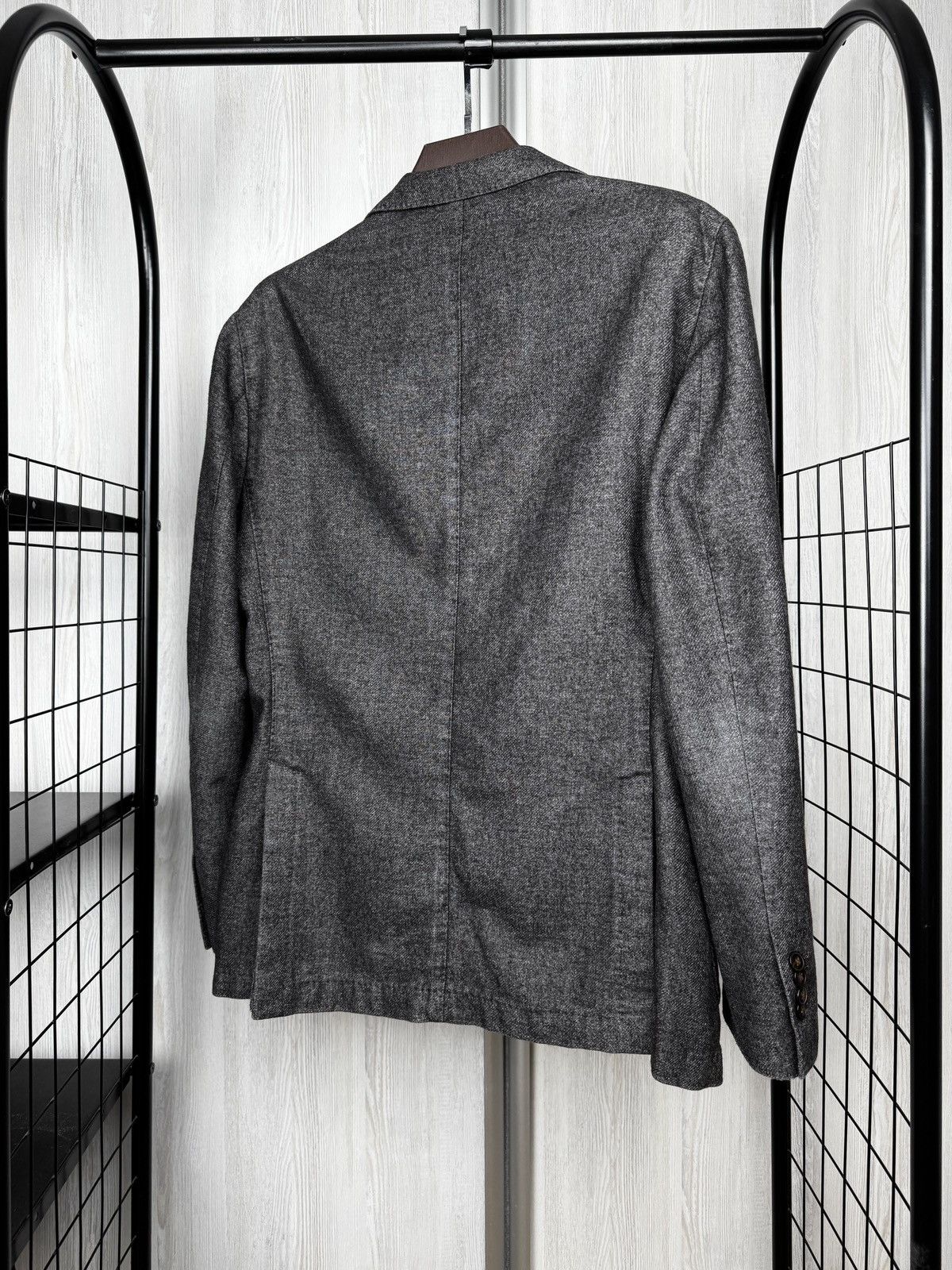 L.B.M. 1911 L.B.M 1911 Limited Edition grey wool blend unlined blazer 54 Size 44R - 8 Thumbnail