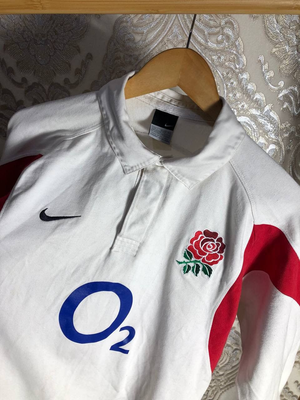 Nike × Vintage VERY RARE NIKE ENGLAND RETRO RUGBY JERSEY BLOKECORE Y2K 90s Size US L / EU 52-54 / 3 - 2 Thumbnail