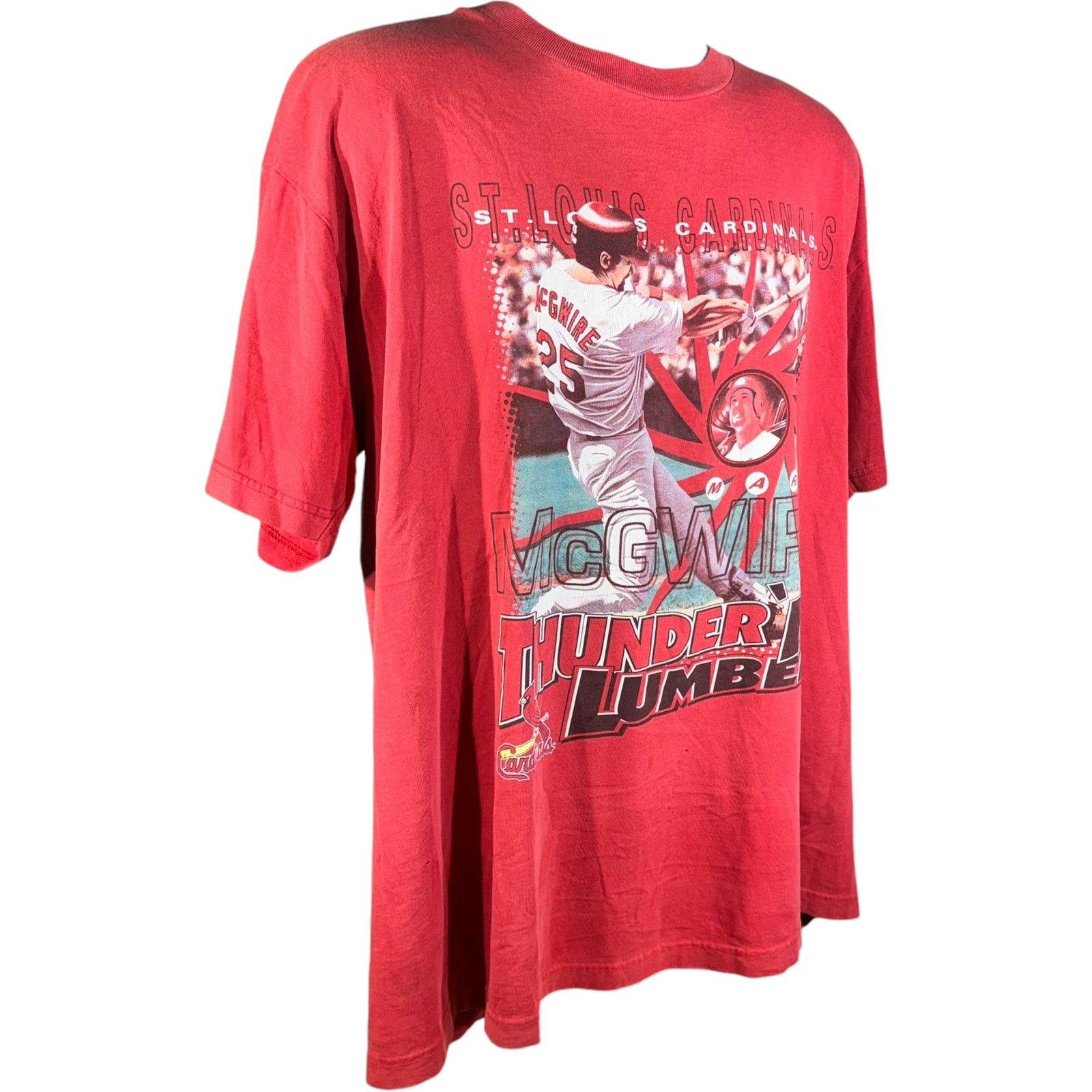 MLB Vintage St. Louis Cardinals Mark McGwire Tee Size US XL / EU 56 / 4 - 4 Thumbnail