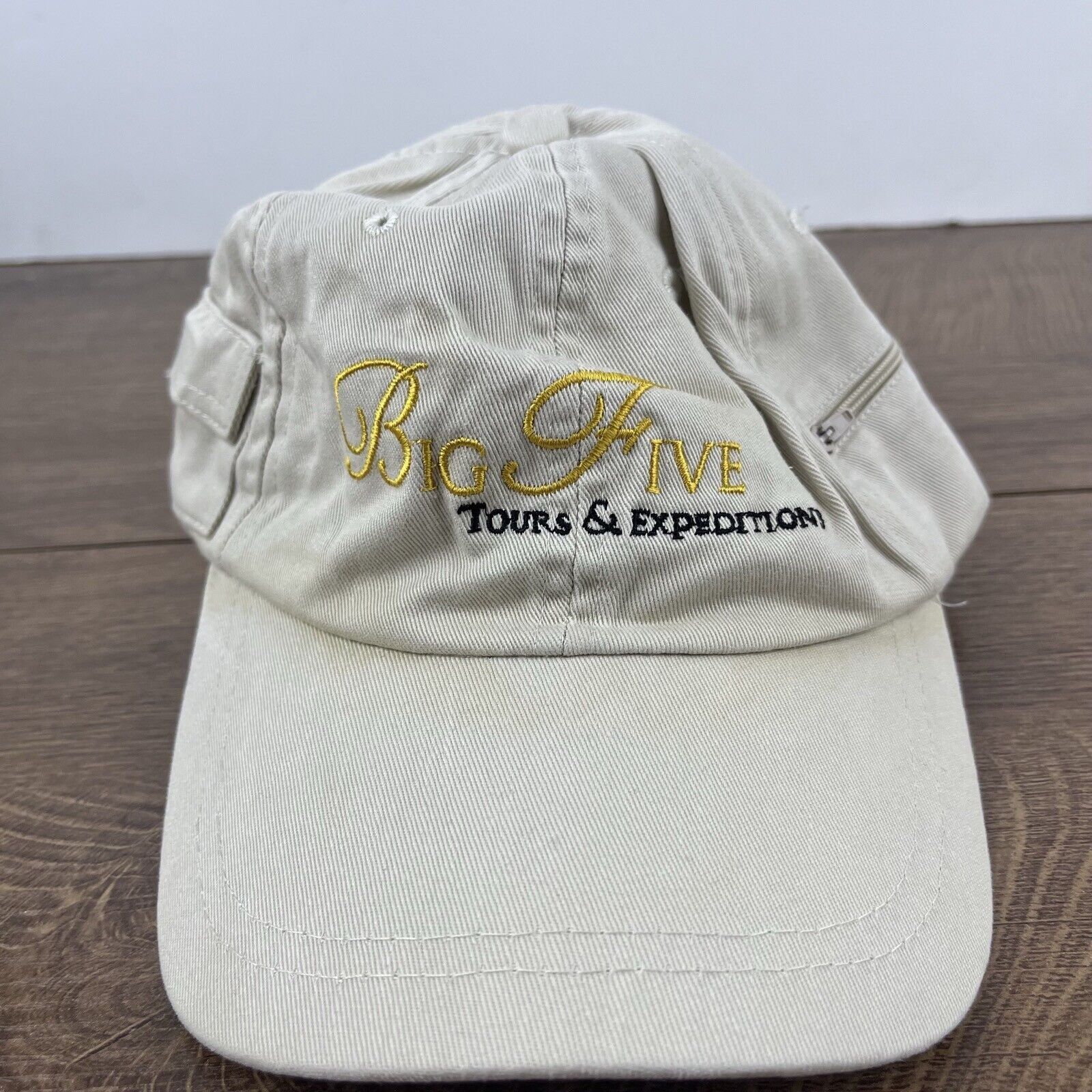 Other Big Five Hat Tours Expeditions Hat Brown Cap Adjustable Brow Size ONE SIZE - 4 Thumbnail