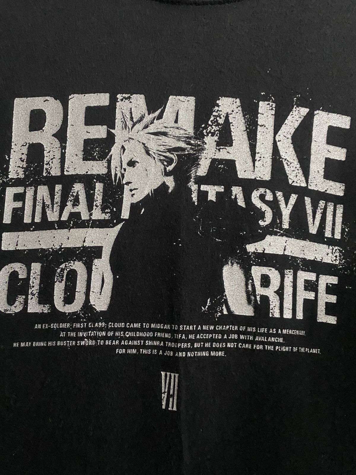 Anime × Japanese Brand × Playstation Final Fantasy 7 Remake Size US L / EU 52-54 / 3 - 2 Thumbnail