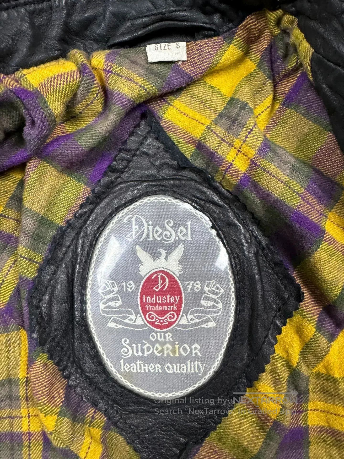Diesel Diesel Leather Jacket for Men. Size US S / EU 44-46 / 1 - 4 Thumbnail
