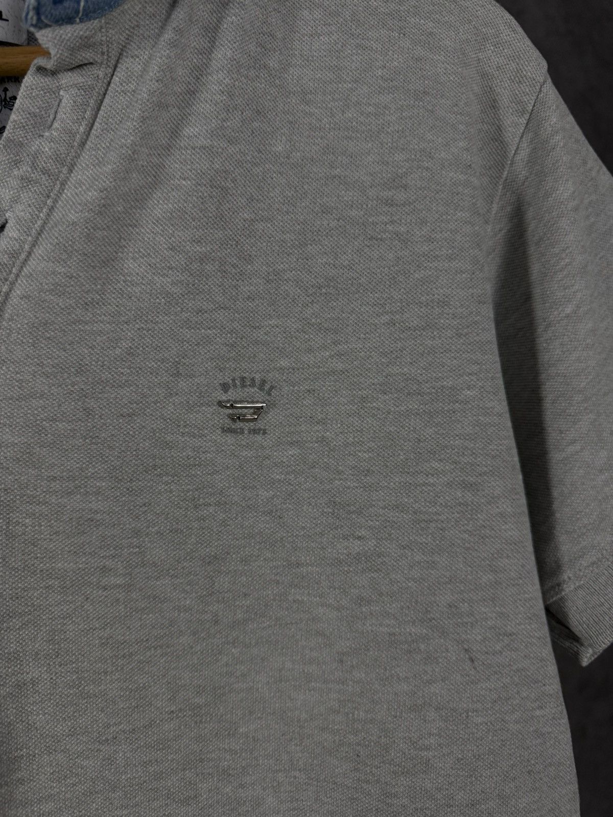 Diesel Diesel designer vintage polo tee Size US L / EU 52-54 / 3 - 3 Thumbnail