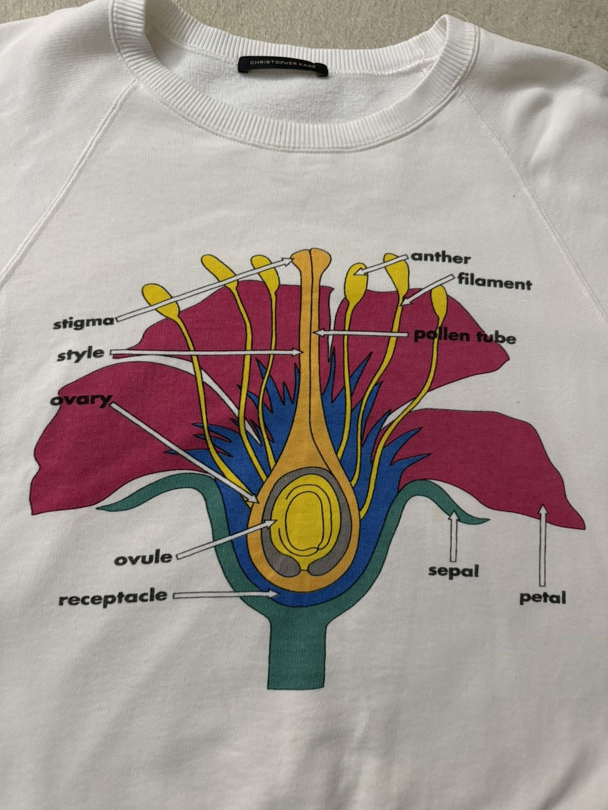 Christopher Kane SpringSummer 2014 Christopher Kane Botanical Crewneck Small Size US S / EU 44-46 / 1 - 8 Thumbnail