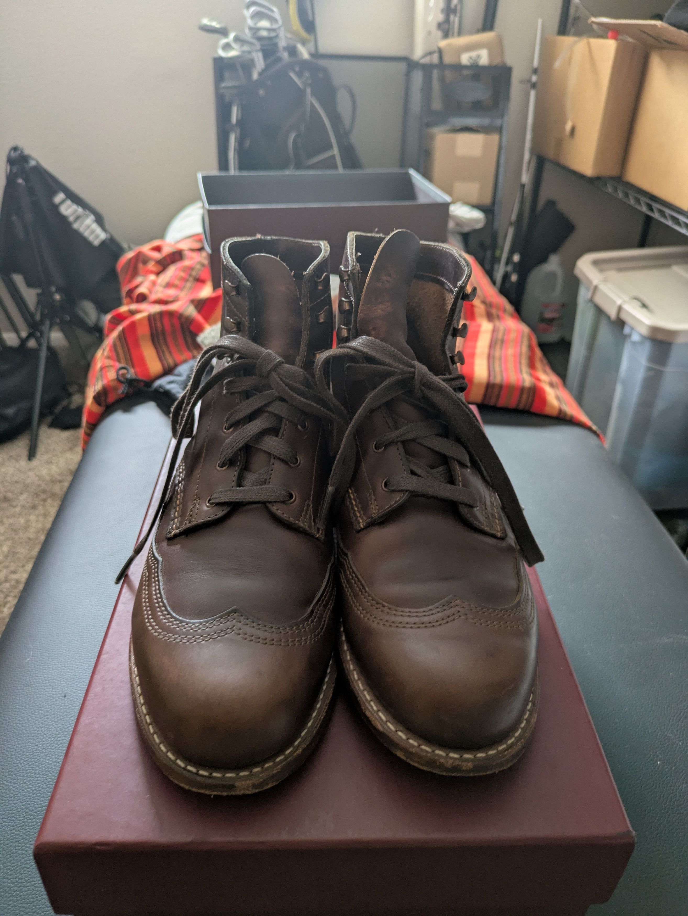 Wolverine Wolverine 1000 Mile Boots - Brown Size US 7 / EU 40 - 3 Thumbnail