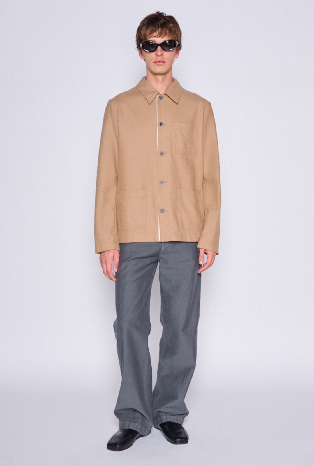 Dries Van Noten Last Size Dries Van Noten Gray Straight-Leg Pants Size US 36 / EU 52 - 6 Thumbnail
