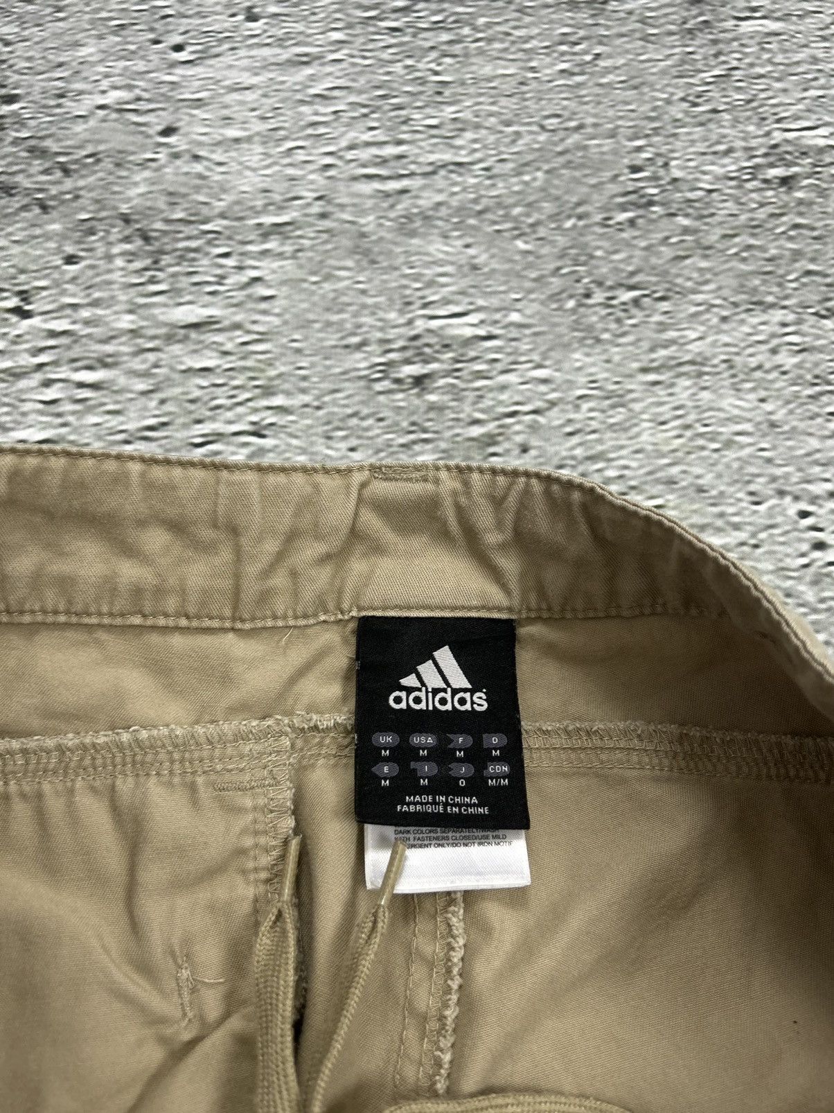 Adidas × Vintage Adidas vintage cargo pants beige workwear Size US 32 / EU 48 - 6 Thumbnail