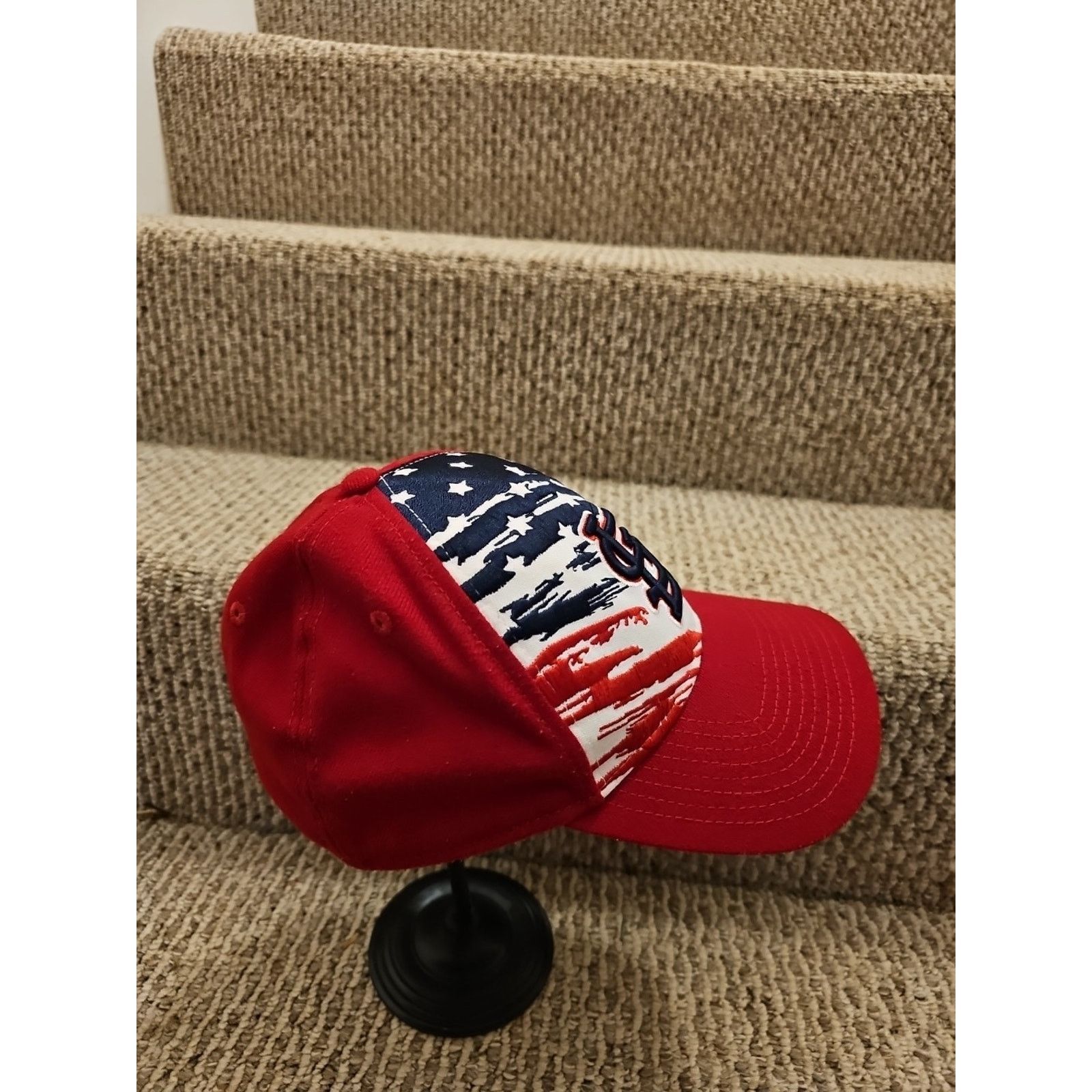 New Era St. Louis Cardinals New Era 2022 July 4th 39THIRTY S/M Hat Size ONE SIZE - 4 Thumbnail