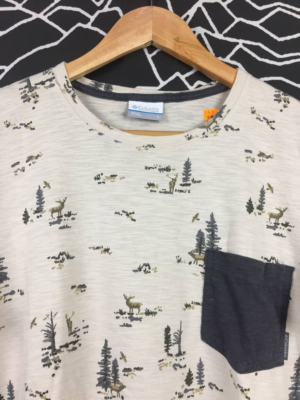 Columbia Columbia Sportswear Company All Over Print Pocket Tee Size US L / EU 52-54 / 3 - 3 Thumbnail