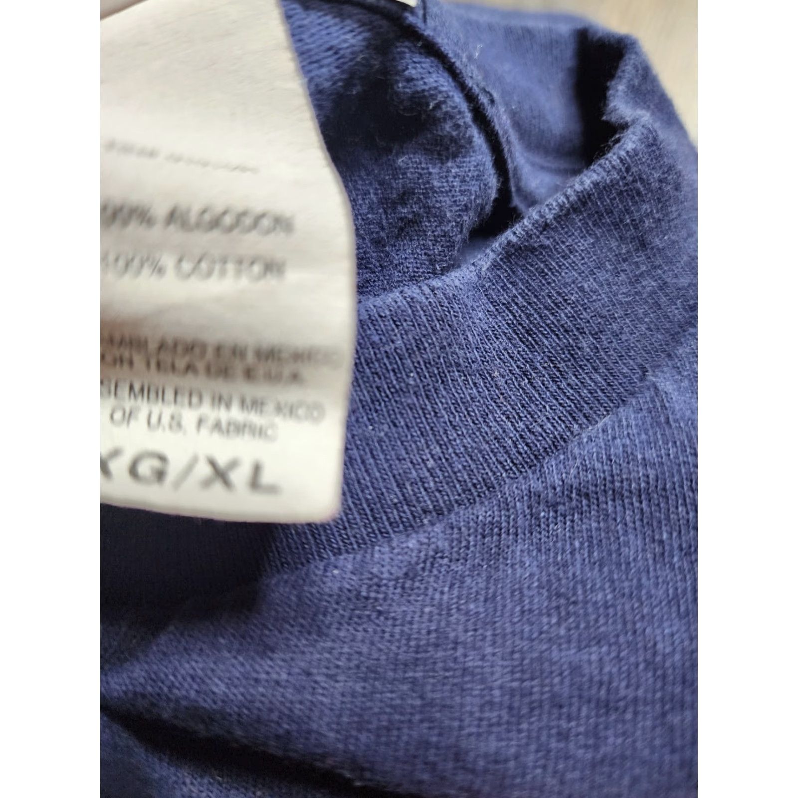 Mad Engine VINTAGE Juniors XL Mad Engine Vote For Me T Shirt Distressed Blue Short Sleeve Print Size XL / US 12-14 / IT 48-50 - 5 Thumbnail