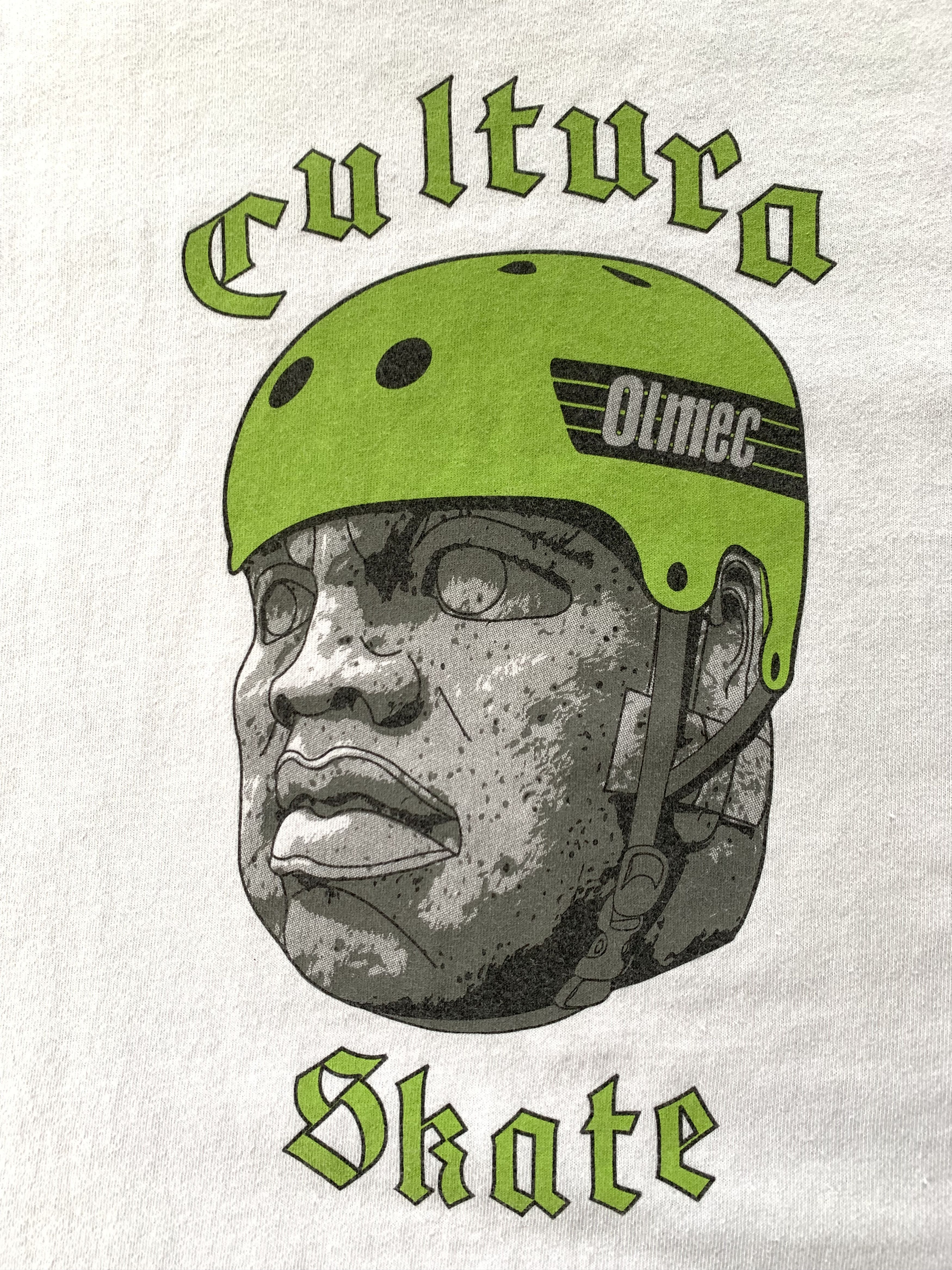 Alstyle Alstyle Cultura Skate White Print T-Shirt Size US S / EU 44-46 / 1 - 5 Thumbnail