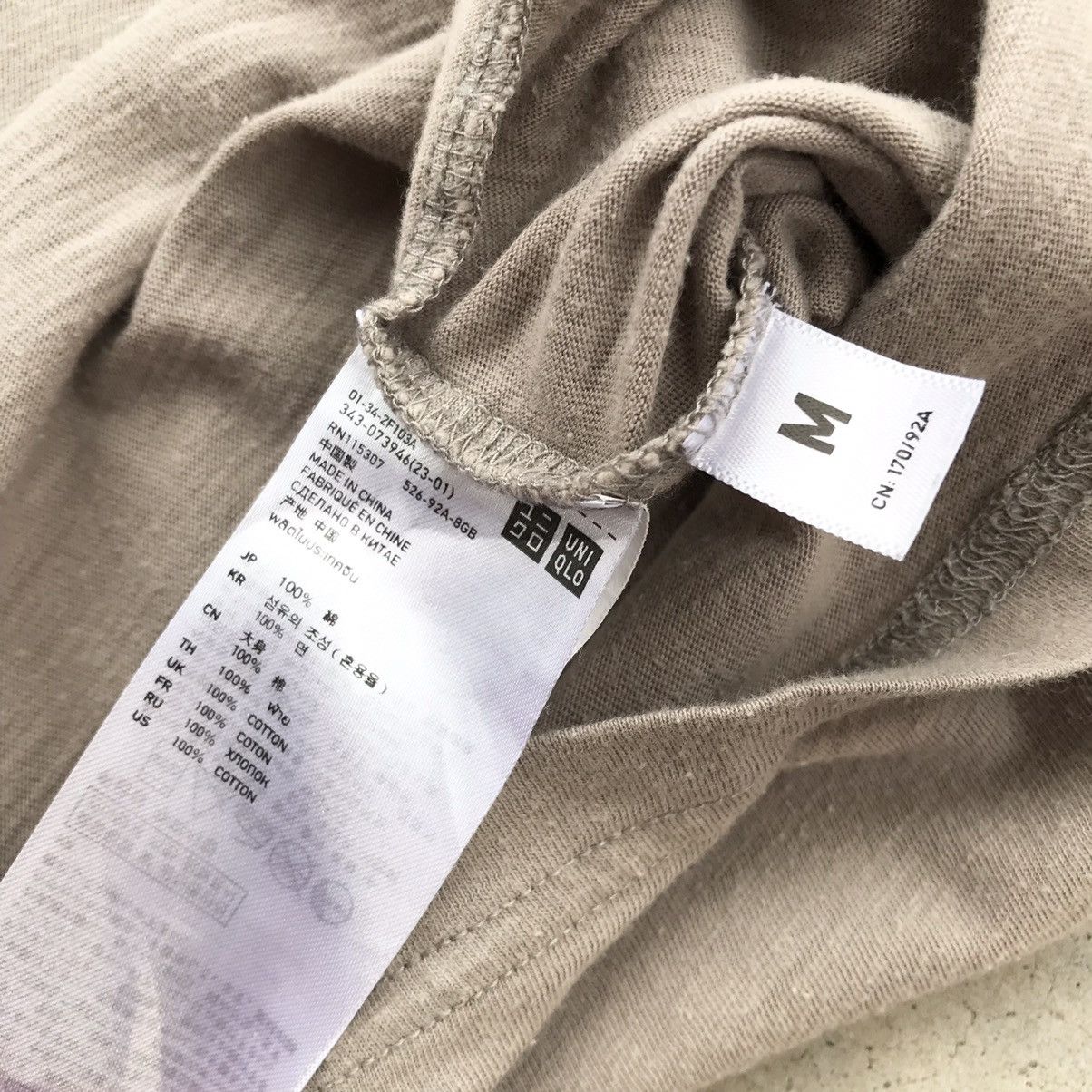 Undercover Jun Takahashi - Undercover x Uniqlo HiJoe ! L/S T-Shirt Size US M / EU 48-50 / 2 - 8 Thumbnail